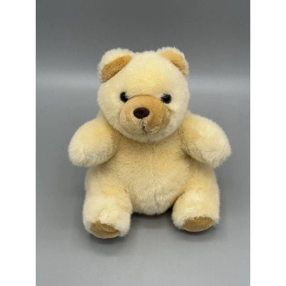 Beige Brown Polar Bear Plush 11
